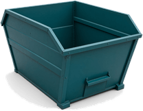 Afzetcontainer van 10 m³