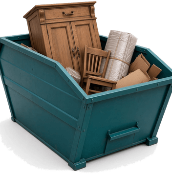 Grofvuilcontainer — open afzetcontainer voor grofvuil