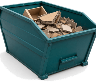 Container voor keuken + vloer: keukenblok, tegelvloer, stoep